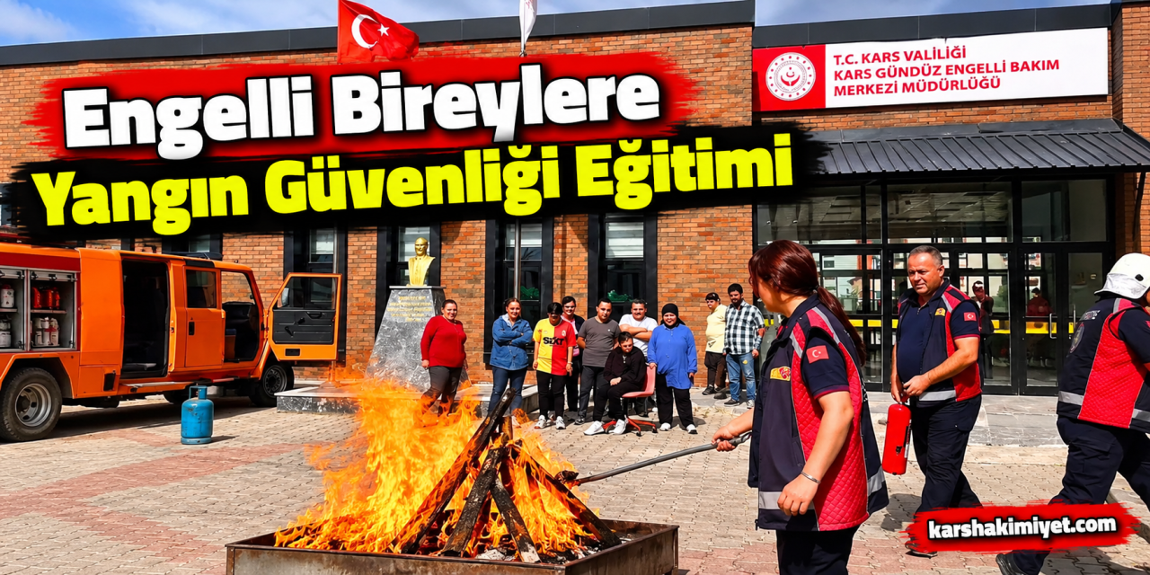 Engelli Bireylere Yangın Güvenliği Eğitimi