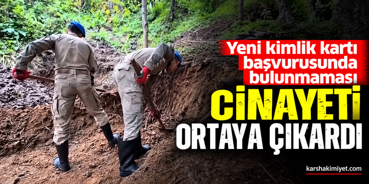 Yeni kimlik kartı başvurusunda bulunmaması cinayeti ortaya çıkardı