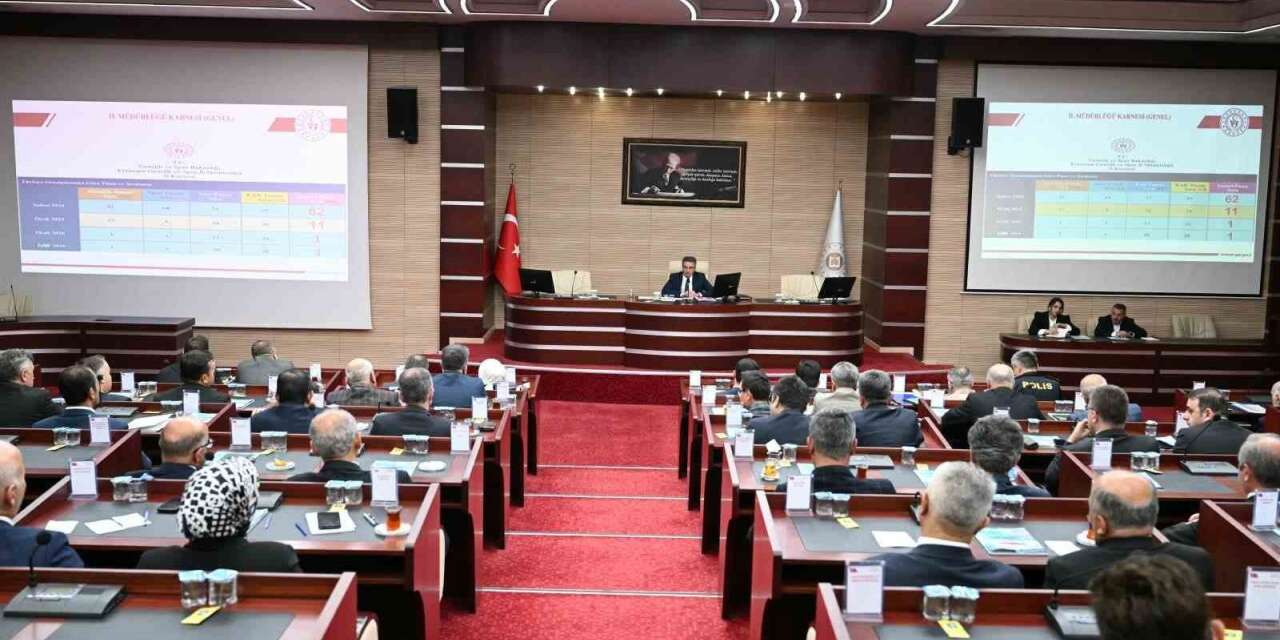 Erzurum’da İl İdare Şube Başkanları Toplantısı gerçekleştirildi