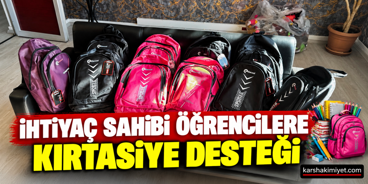 İhtiyaç Sahibi Öğrencilere Kırtasiye Desteği