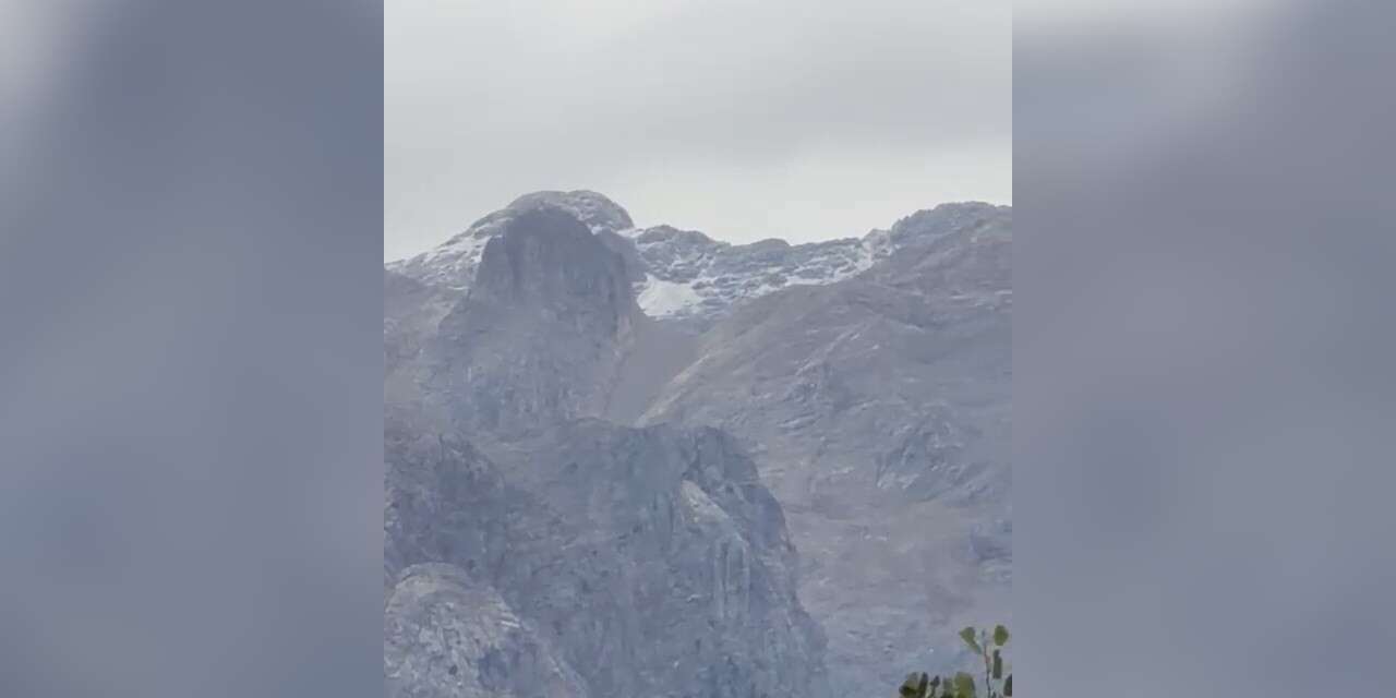 Tunceli’de mevsimin ilk karı yüksek kesimlere yağdı