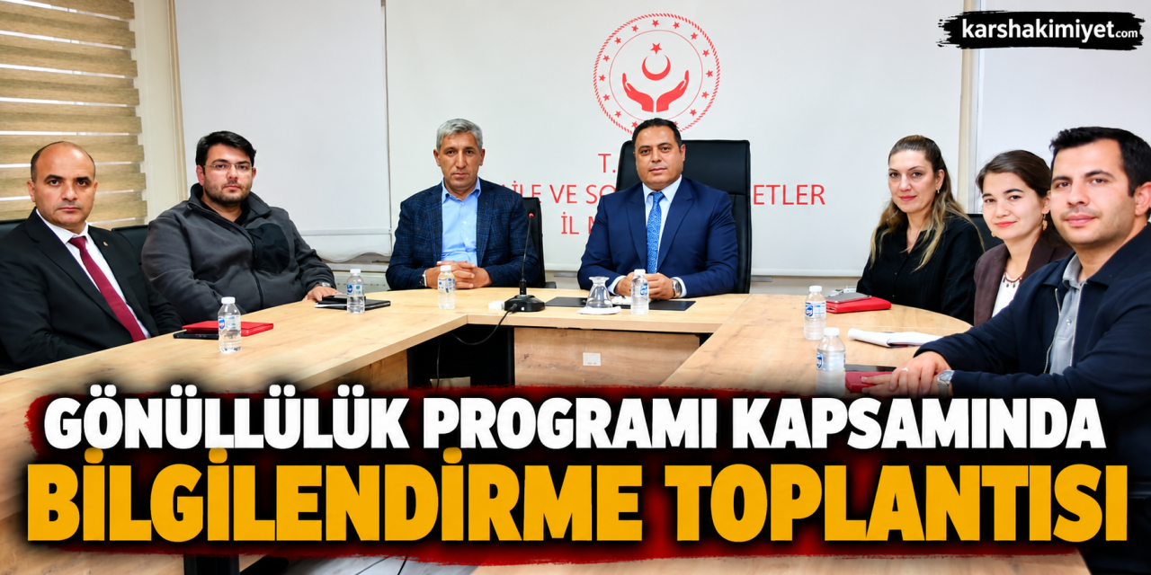 Gönüllülük Programı Kapsamında Bilgilendirme Toplantısı