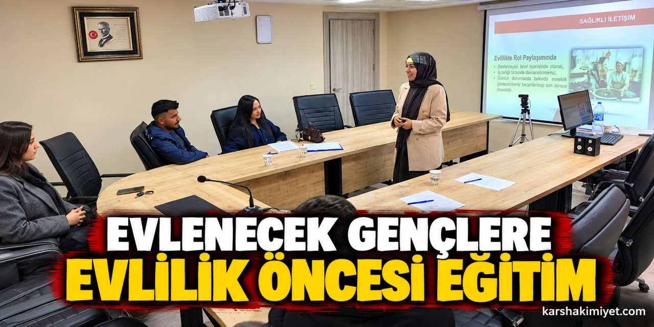 Evlenecek Gençlere Evlilik Öncesi Eğitim