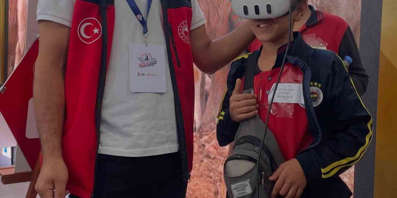 Kafkas Arısı TEKNOFEST’te: Arıların dünyası sanal gerçeklikle tanıtıldı
