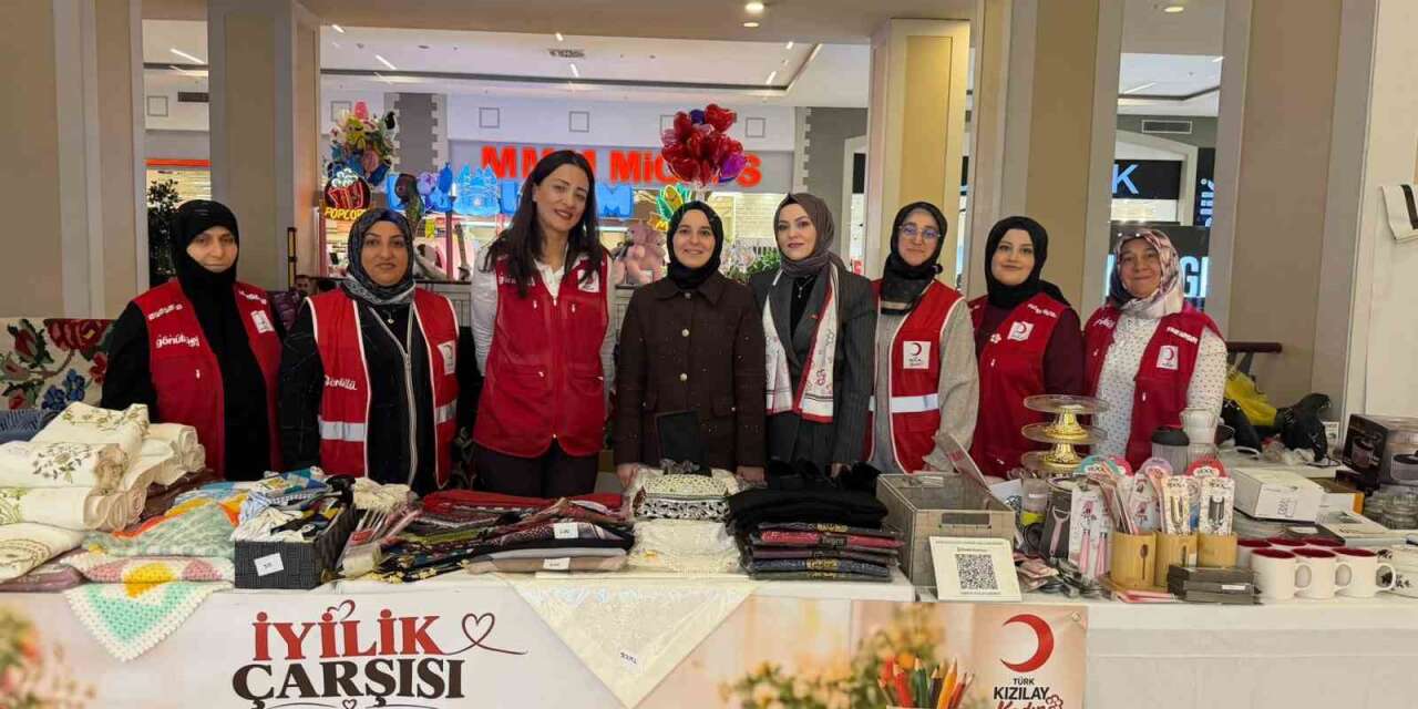 Erzurum’da iyilik çarşısı dayanışmayı büyütüyor