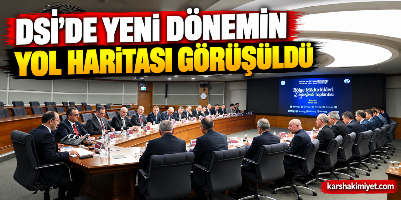 DSİ’de Yeni Dönemin Yol Haritası Görüşüldü