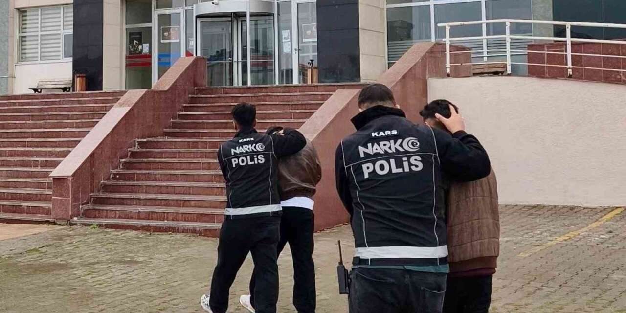 Kars’ta torbacı operasyonu: 2 şüpheli tutuklandı