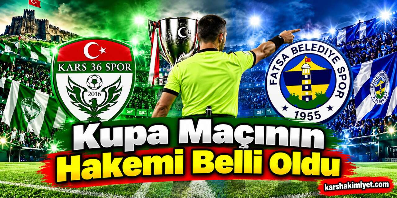 Kupa Maçının Hakemi Belli Oldu