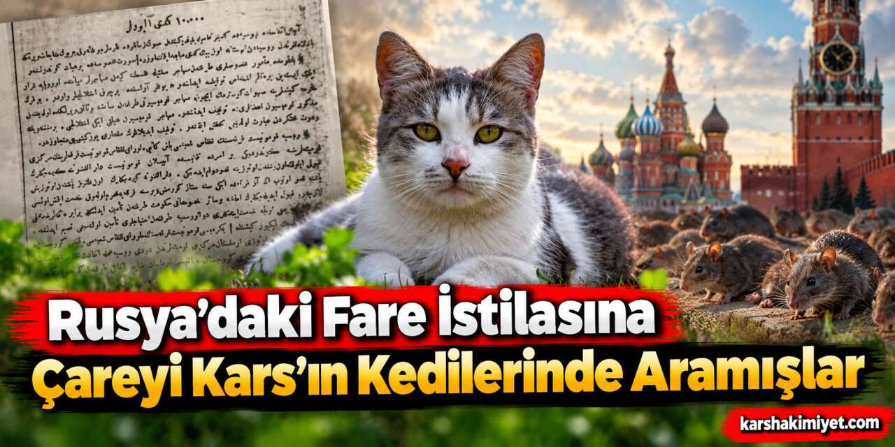 Rusya’daki Fare İstilasına Çareyi Kars’ın Kedilerinde Aramışlar