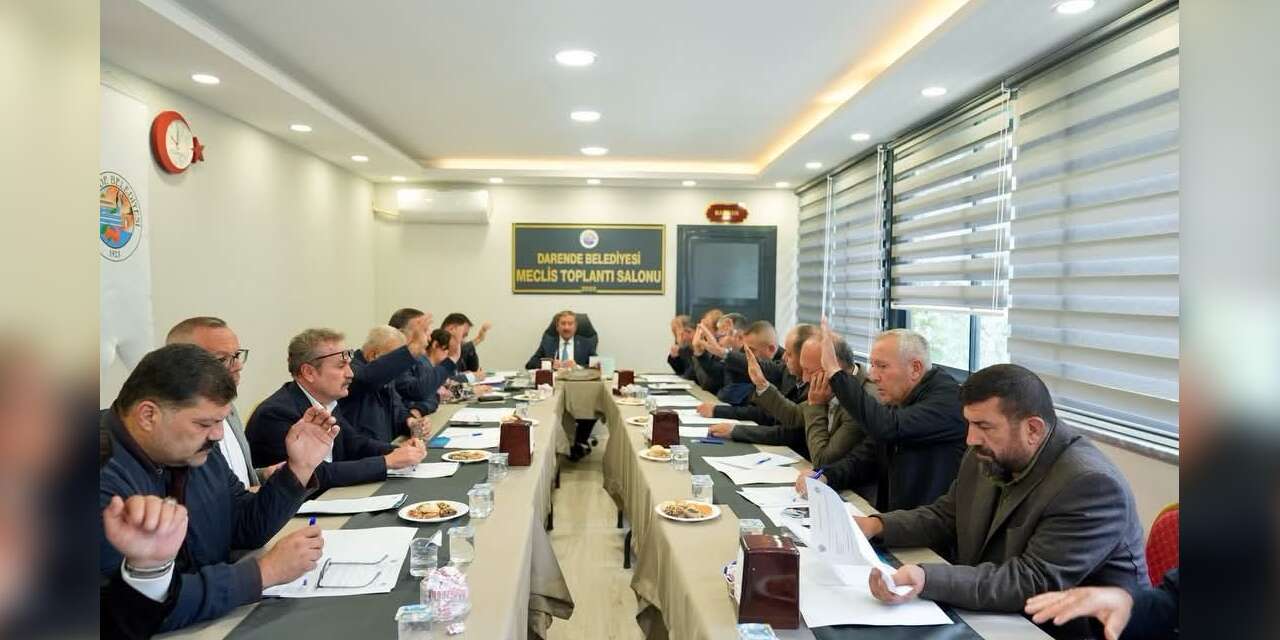 Darende Belediyesi Ekim Ayı Meclis Toplantısı’nı gerçekleştirdi