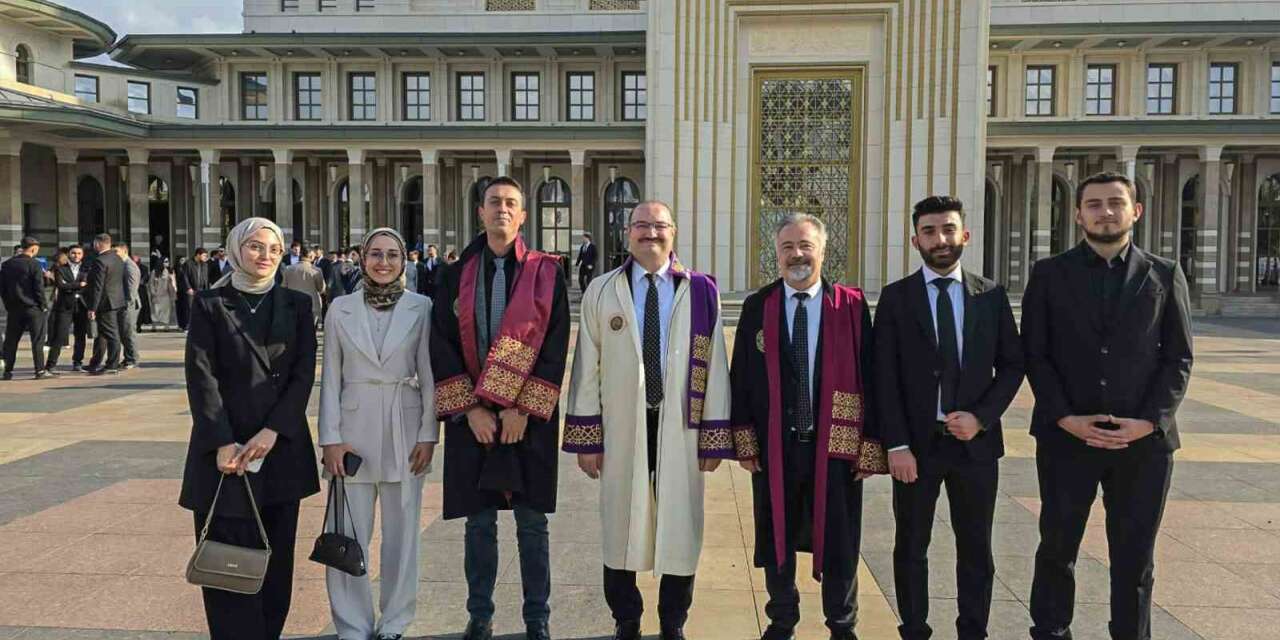 Rektör Hacımüftüoğlu, Yükseköğretim kurulu akademik yılı açılış törenine katıldı