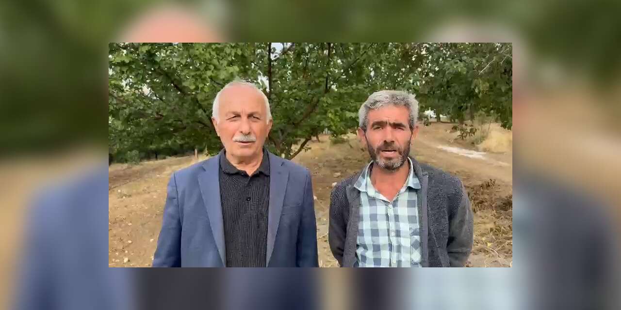 Kurttan kaçan keçi dağlık bölgede mahsur kaldı