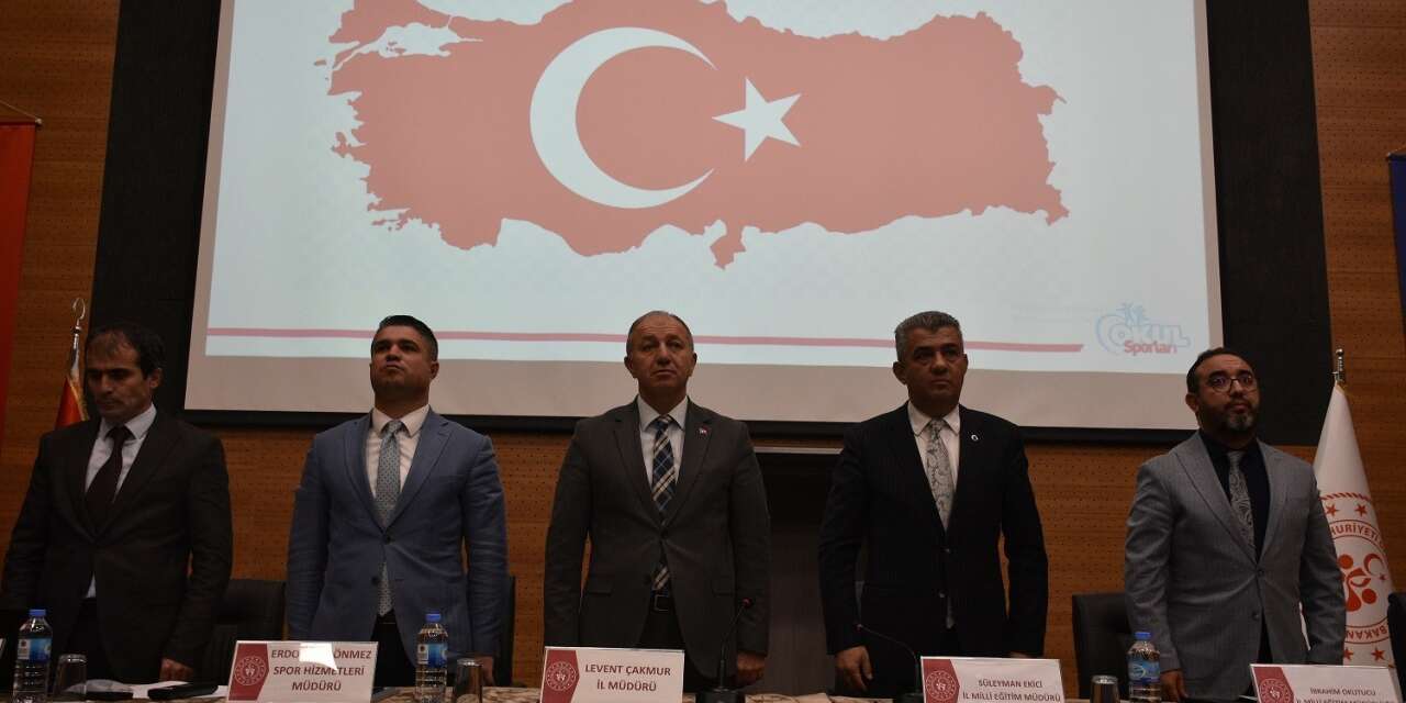 Okul sporları planlama ve koordinasyon toplantısı yapıldı