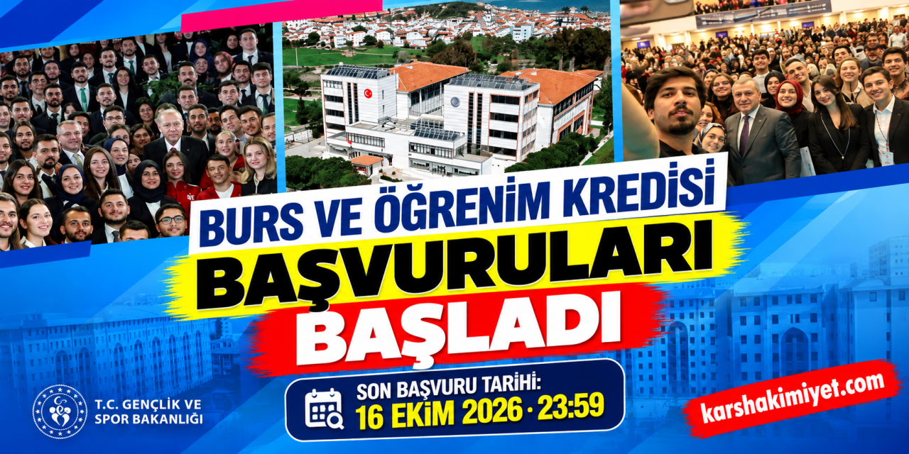 Burs ve öğrenim kredisi başvuruları başladı