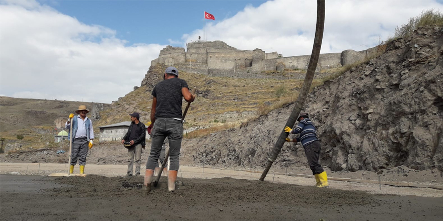 Kars Vadisi Projesinde ilk beton atıldı