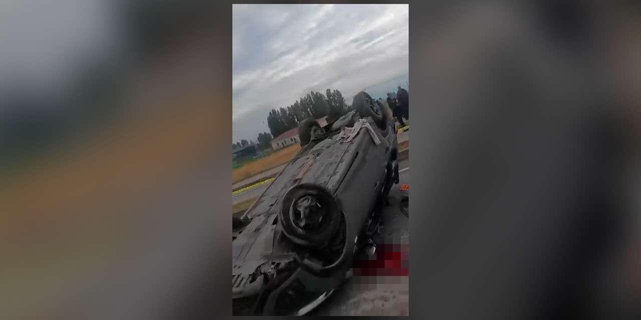 Muş’ta otomobil takla attı: 1 ölü, 3 yaralı