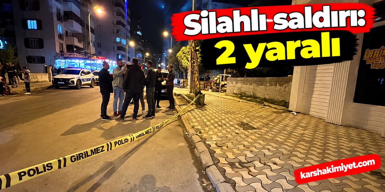 silahlı saldırı: 2 yaralı