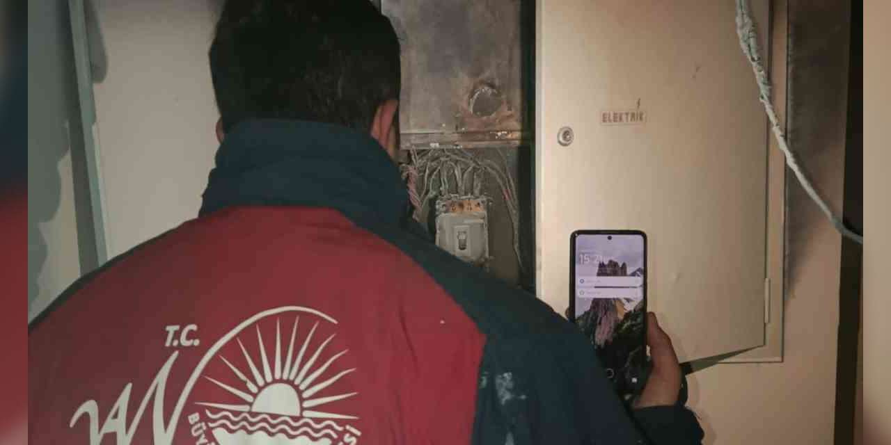Van’da otelde çıkan yangın paniğe neden oldu