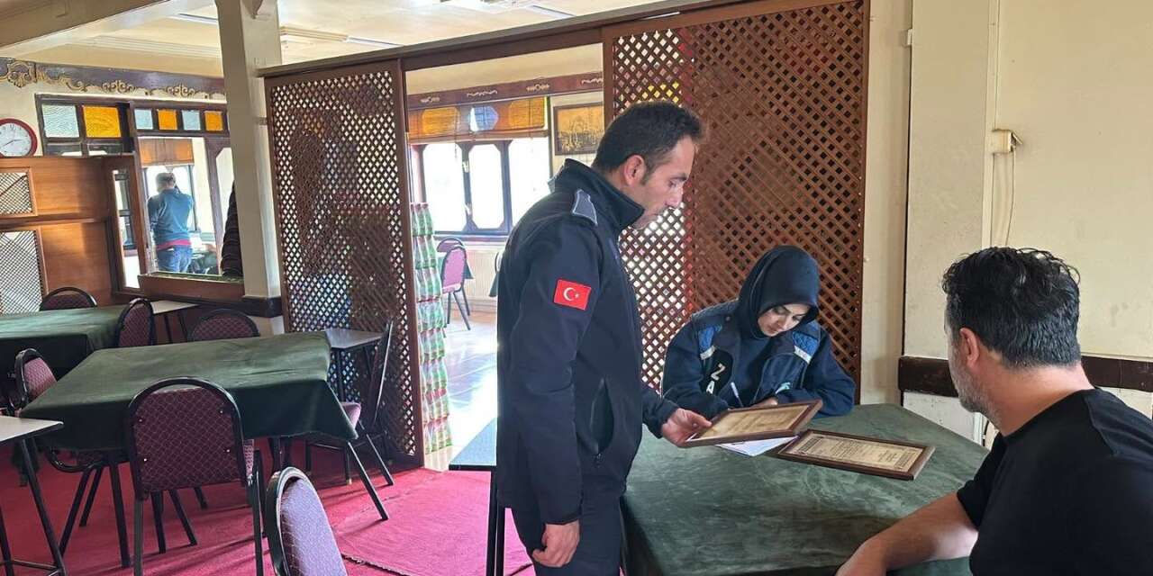 Erzincan’da 363 kahvehane ve çay ocağı denetlendi