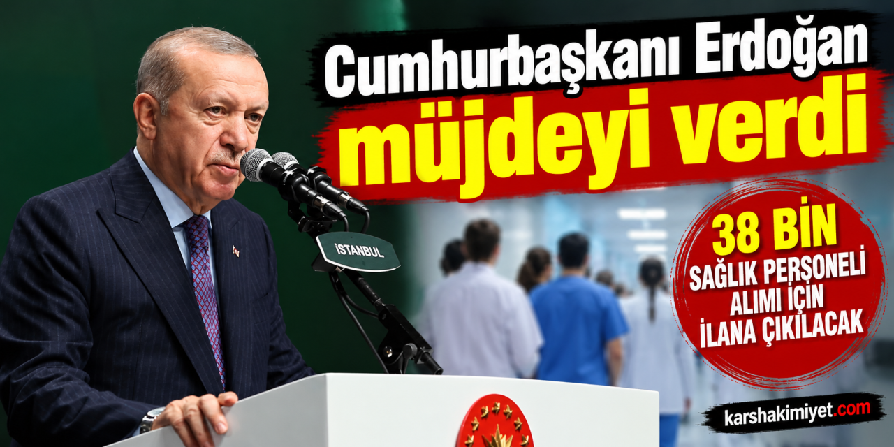 Cumhurbaşkanı Erdoğan müjdeyi verdi