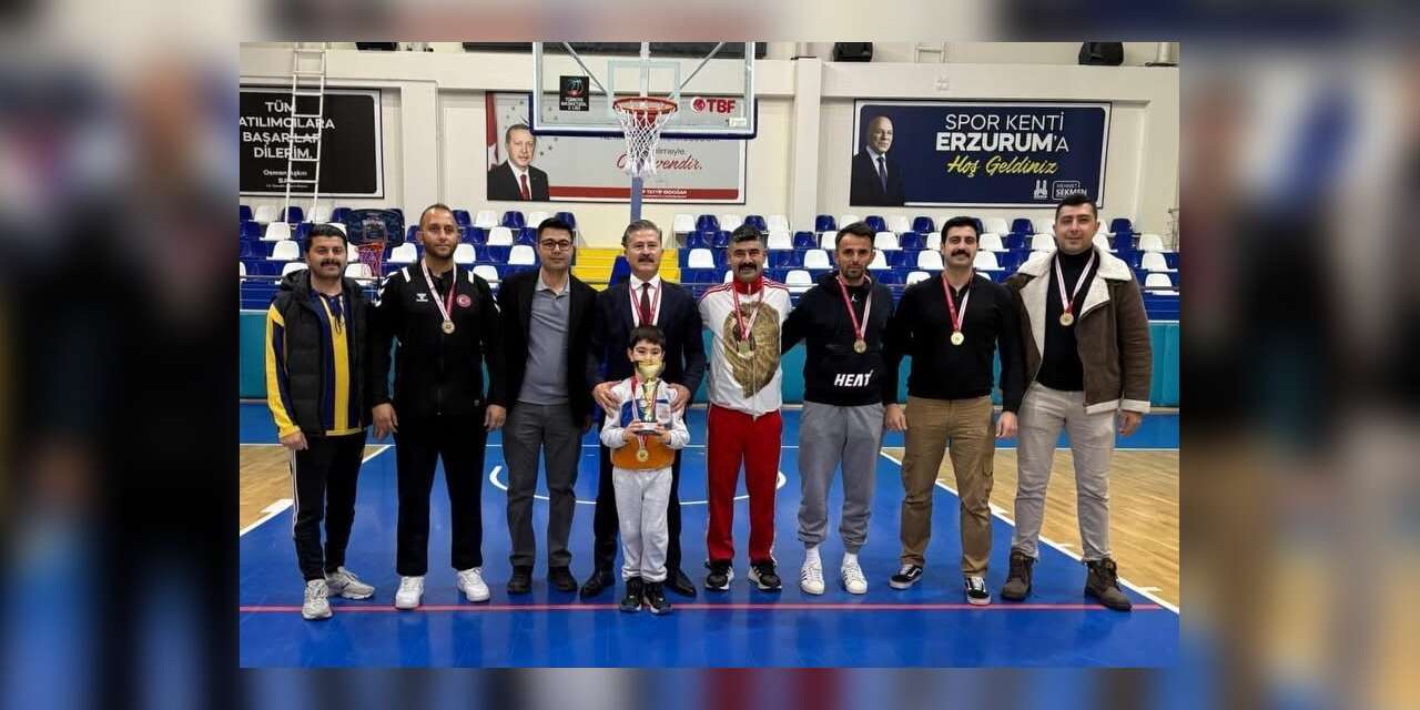 Erzurum Emniyetinin Sporcuları Kamu Spor Oyunları’nda İl Şampiyonu oldu