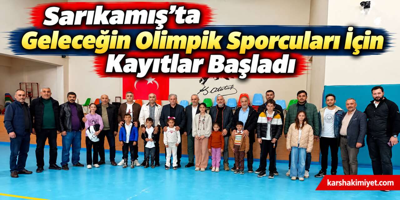 Sarıkamış’ta Geleceğin Olimpik Sporcuları İçin Kayıtlar Başladı