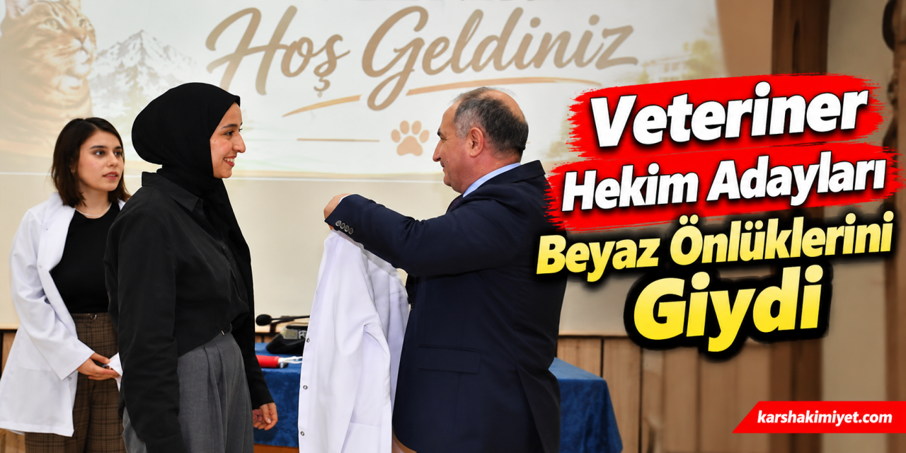 Veteriner Hekim Adayları Beyaz Önlüklerini Giydi