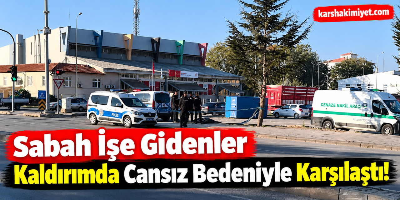Sabah İşe Gidenler Kaldırımda Cansız Bedeniyle Karşılaştı!