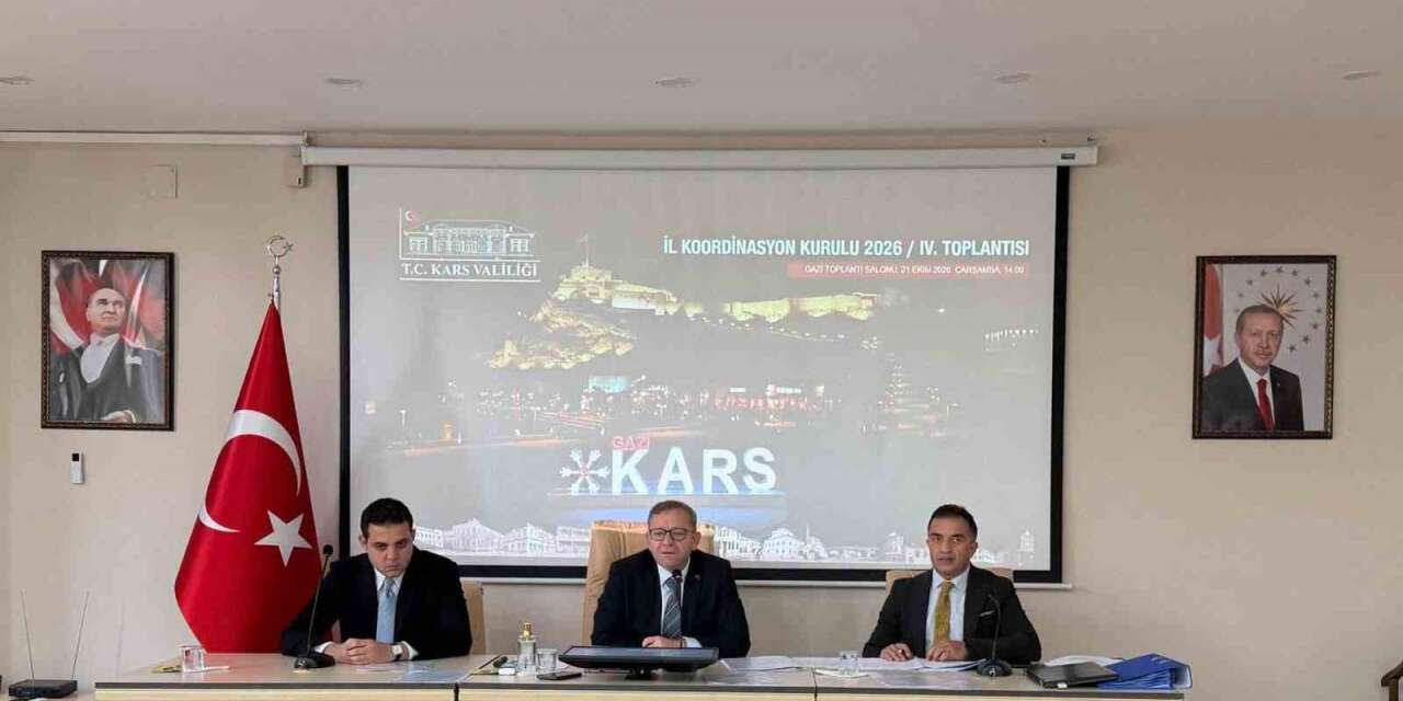 Kars’ta 69,6 milyar liralık yatırım hamlesi: 335 proje masaya yatırıldı