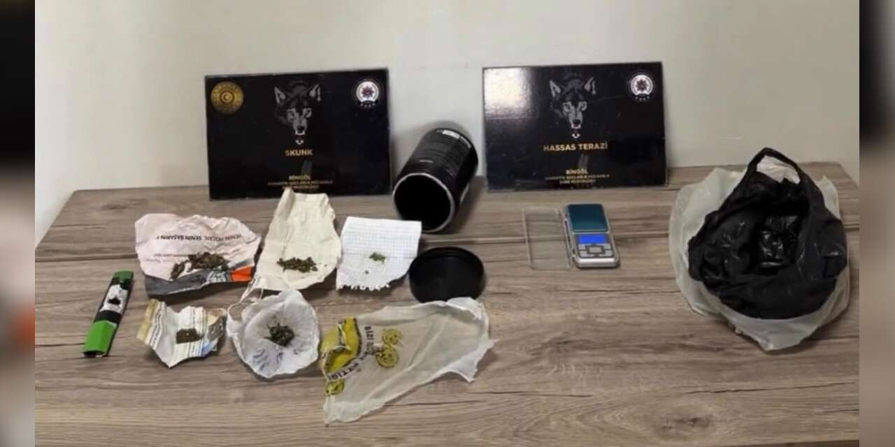 Bingöl’de uyuşturucu operasyonu: 1 kişi tutuklandı