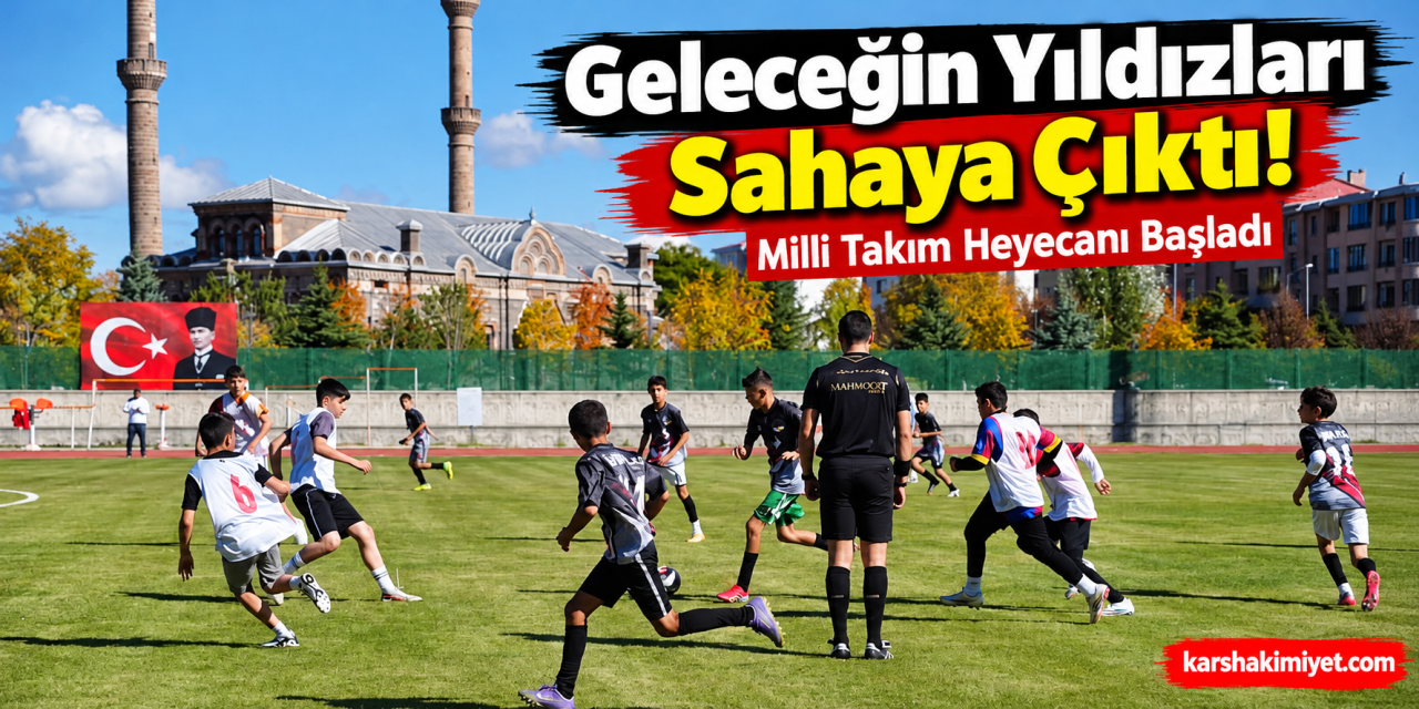 Geleceğin Yıldızları Sahaya Çıktı! Milli Takım Heyecanı Başladı