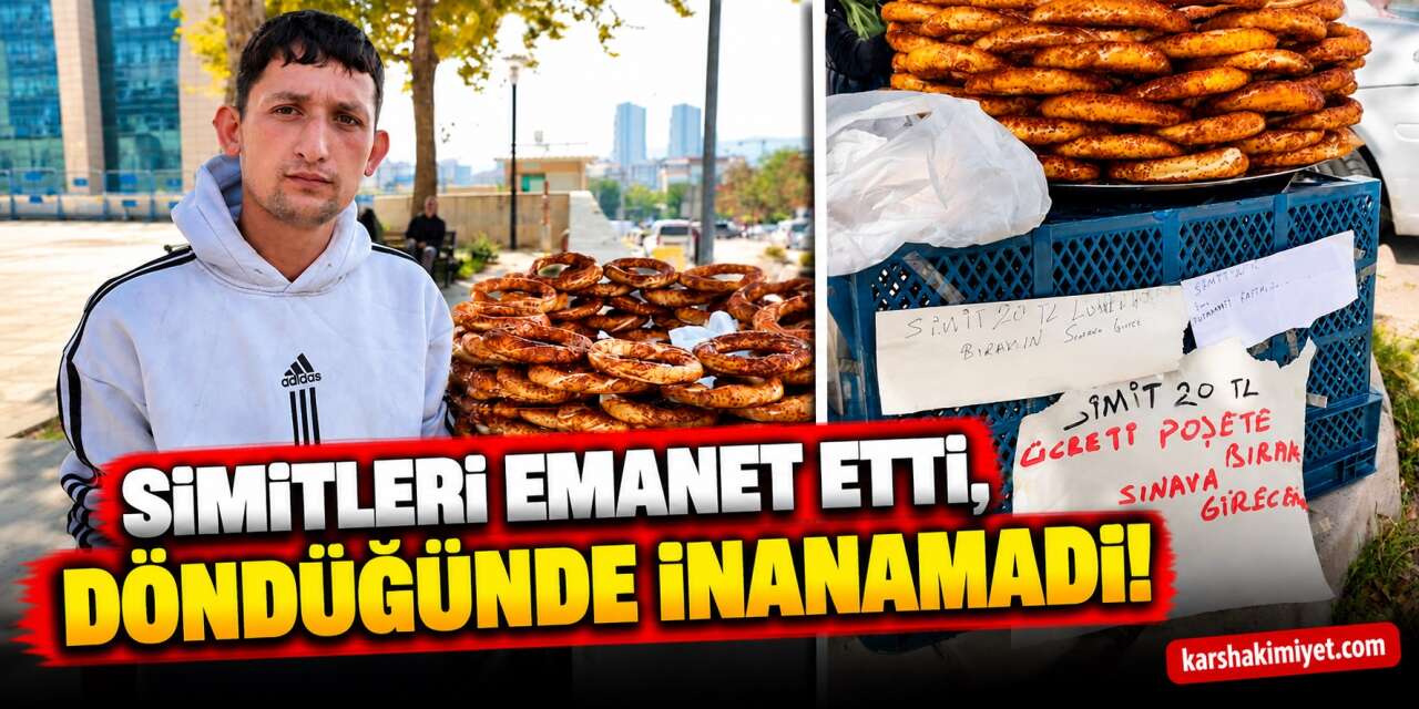 Simitleri Emanet Etti, Döndüğünde İnanamadı!