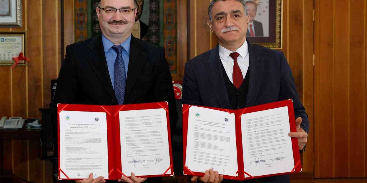 Atatürk Üniversitesi ile Kırşehir Ahi Evran Üniversitesi Arasında BÖGEP iş birliği protokolü imzalandı