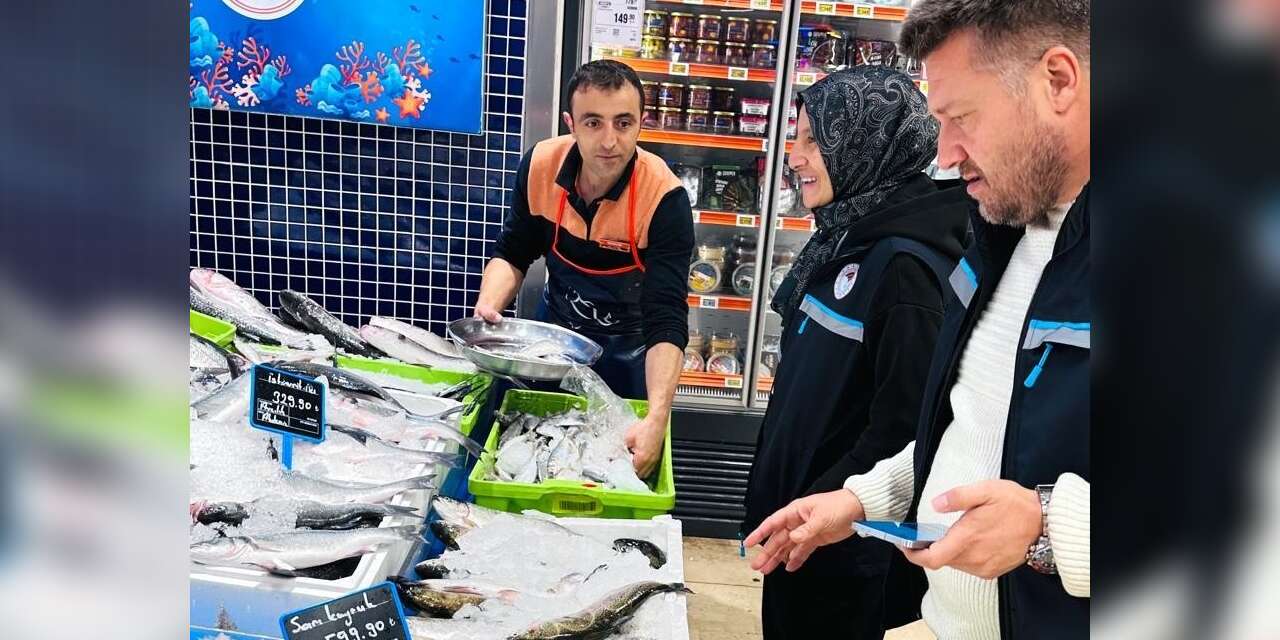 Erzurum’da balık satış noktalarına sıkı denetim