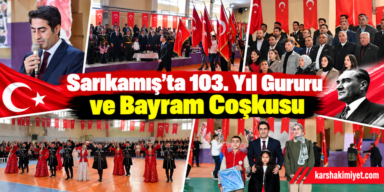 Sarıkamış’ta 103. Yıl Gururu ve Bayram Coşkusu