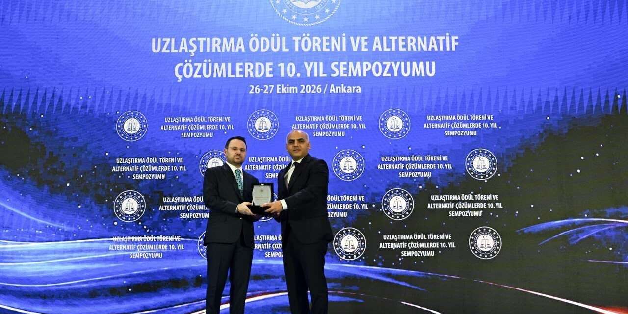 Van Cumhuriyet Başsavcısı Osman Kara’ya ‘Uzlaştırma Başarı Ödülü’
