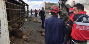 Kars'ta trafik kazası: 1’i ağır 4 yaralı