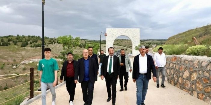 Tarihi yol açılışa hazırlanıyor