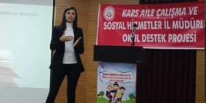 Kars’ta otizmli çocuklara dil gelişimi eğitimi verildi