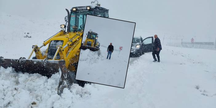 Sarıkamış Özel İdare ekipleri karla mücadeleye başladı