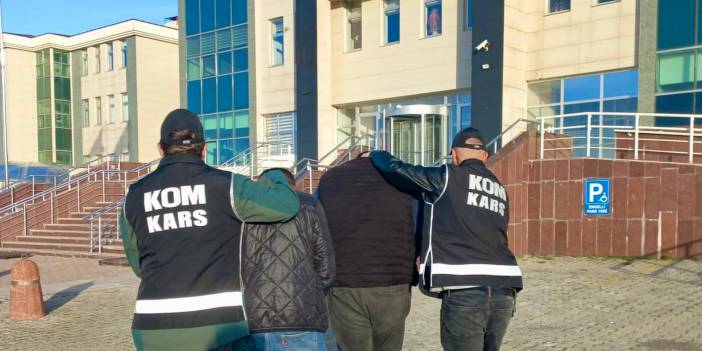 Kars'ta aranan zanlılar tutuklandı