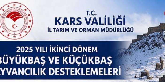 Karslı Yetiştiriciler İçin Destekleme Mesaisi Başlıyor: Başvurular 1 Nisan’da!