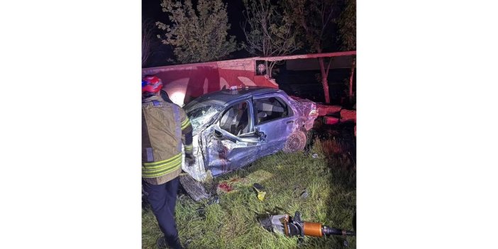 Muş’ta aynı otomobilde bulunan 4 kız kardeş kaza geçirdi: 1 ölü