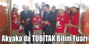 Akyaka’da TÜBİTAK Bilim Fuarı