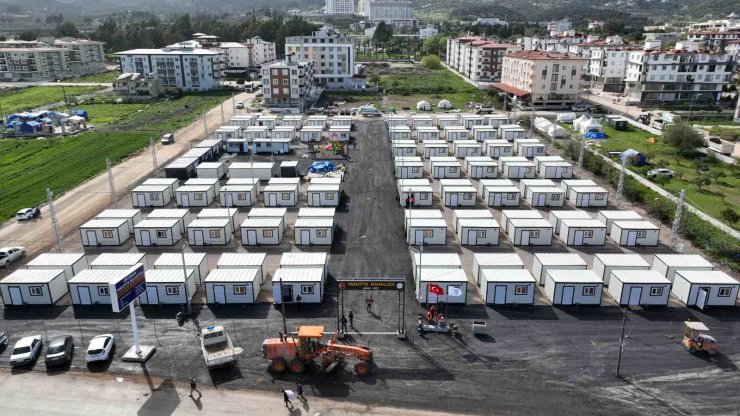 Yakutiye Belediyesi’nin konteyner mahallesi büyük beğeni kazandı