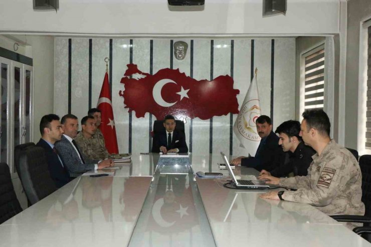 Hizan’da ’Seçim Güvenliği Toplantısı’ yapıldı