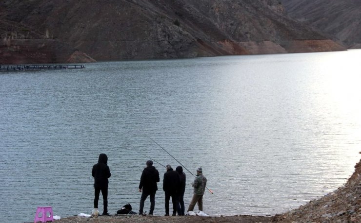 Erimeye başlayan kar suları barajlara bereket oldu