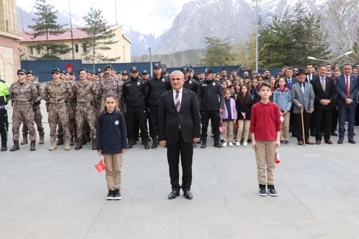 Hakkari’de 23 Nisan etkinliği