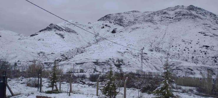 Malatya’da kar yağışı etkili oldu