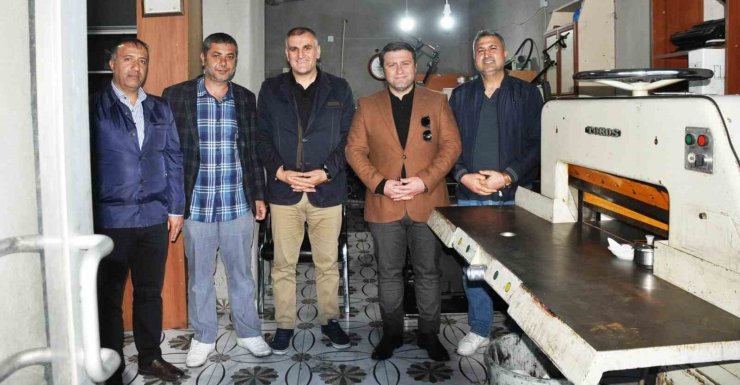 Kaymakam Ocak’tan gazetecilere ziyaret